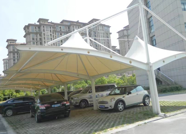 停車棚膜結構車棚