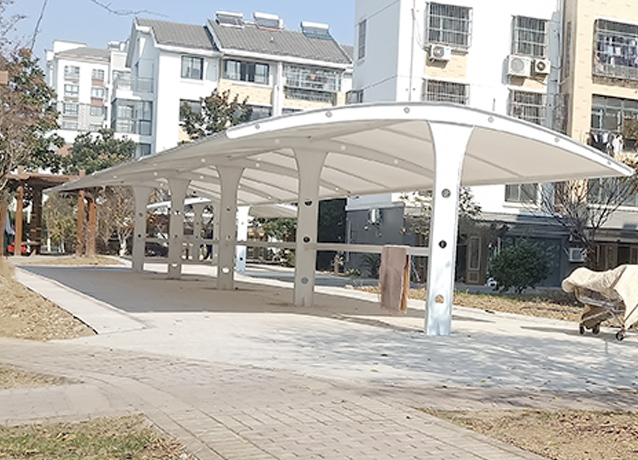 停車棚膜結構車棚